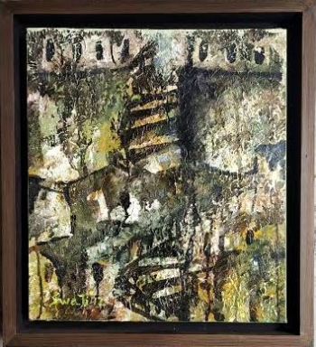 Acrylic on Canvas painting titled Nature II