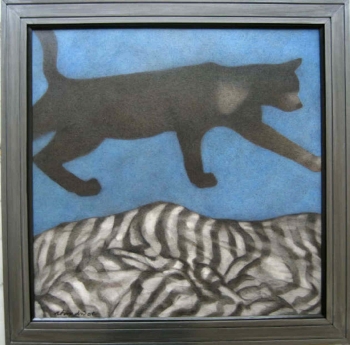 Acrylic on Canvas painting titled Africa